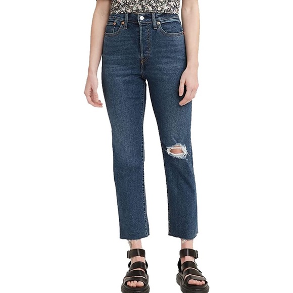 Levi’s Wedgie Straight Jeans Size 30 - Picture 1 of 9